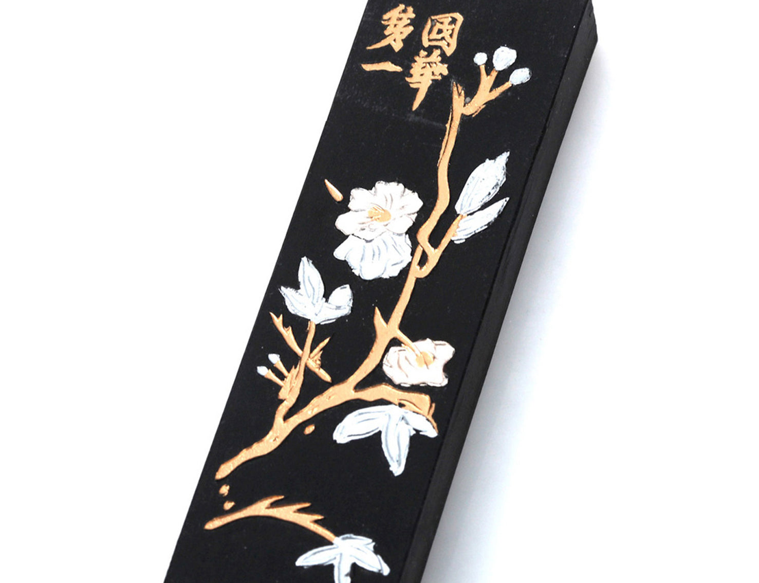 Premium Chinese Calligraphy / Painting Ink Stick Set - Birds & Flowers  (Black) #7