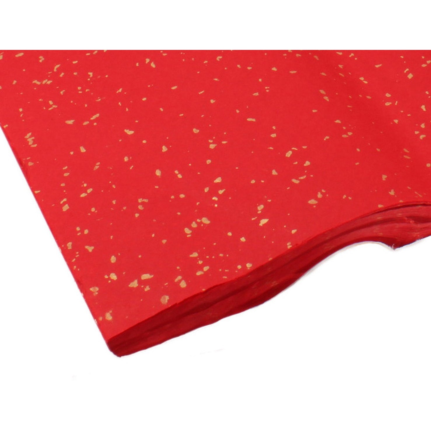 Golden Colored Snowfall Confetti Paper - Rasha Professional