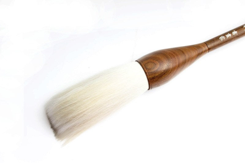 Round brush, white goat hair Brushes